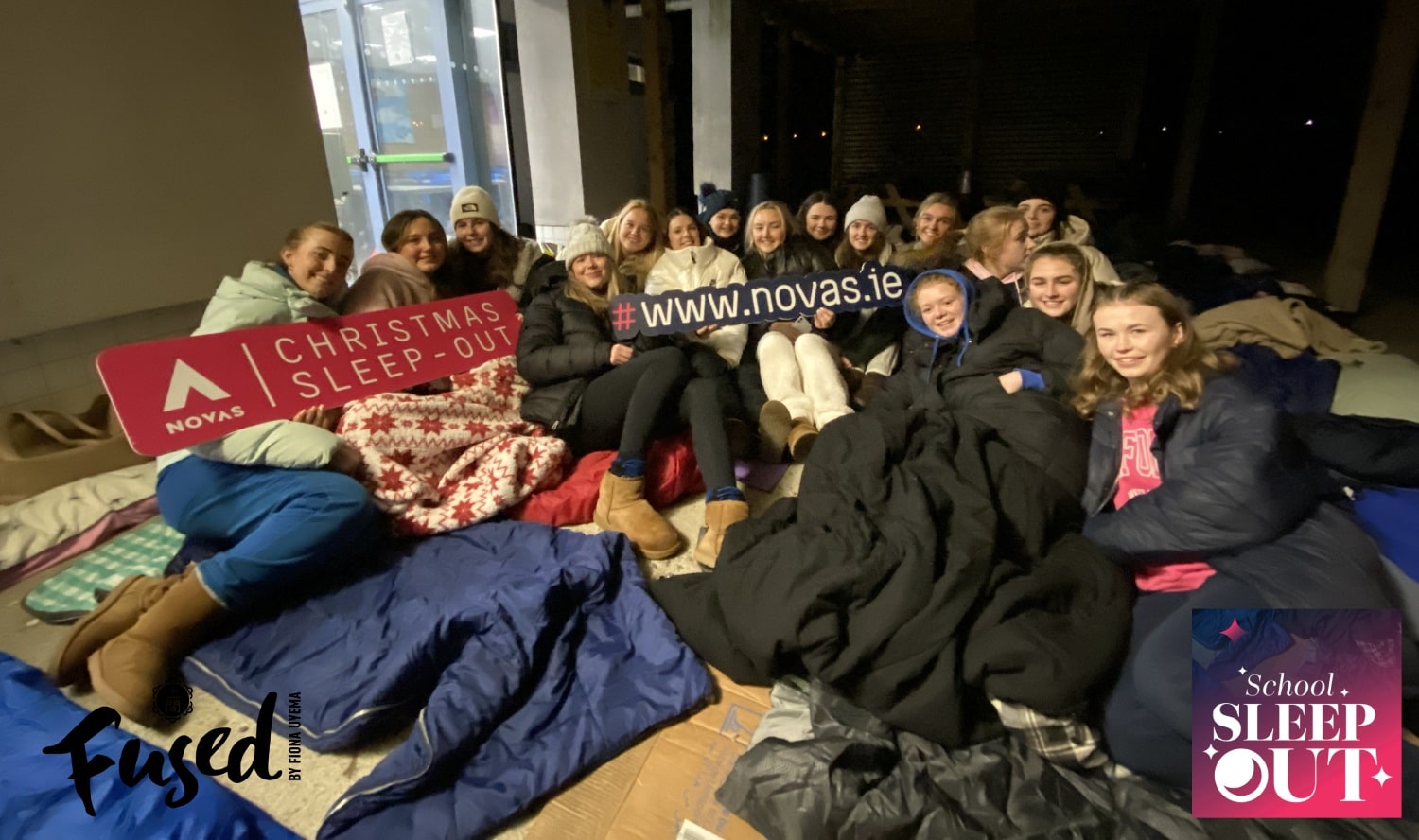 Take part in the NOVAS School Sleep Out