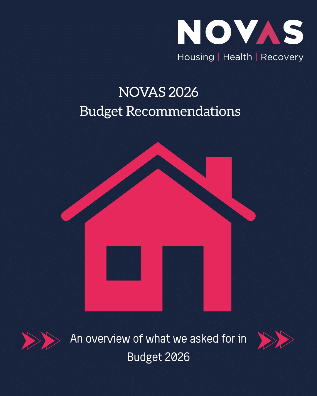NOVAS urges Governemnt to tackle homelessness crisis in Budget 2026